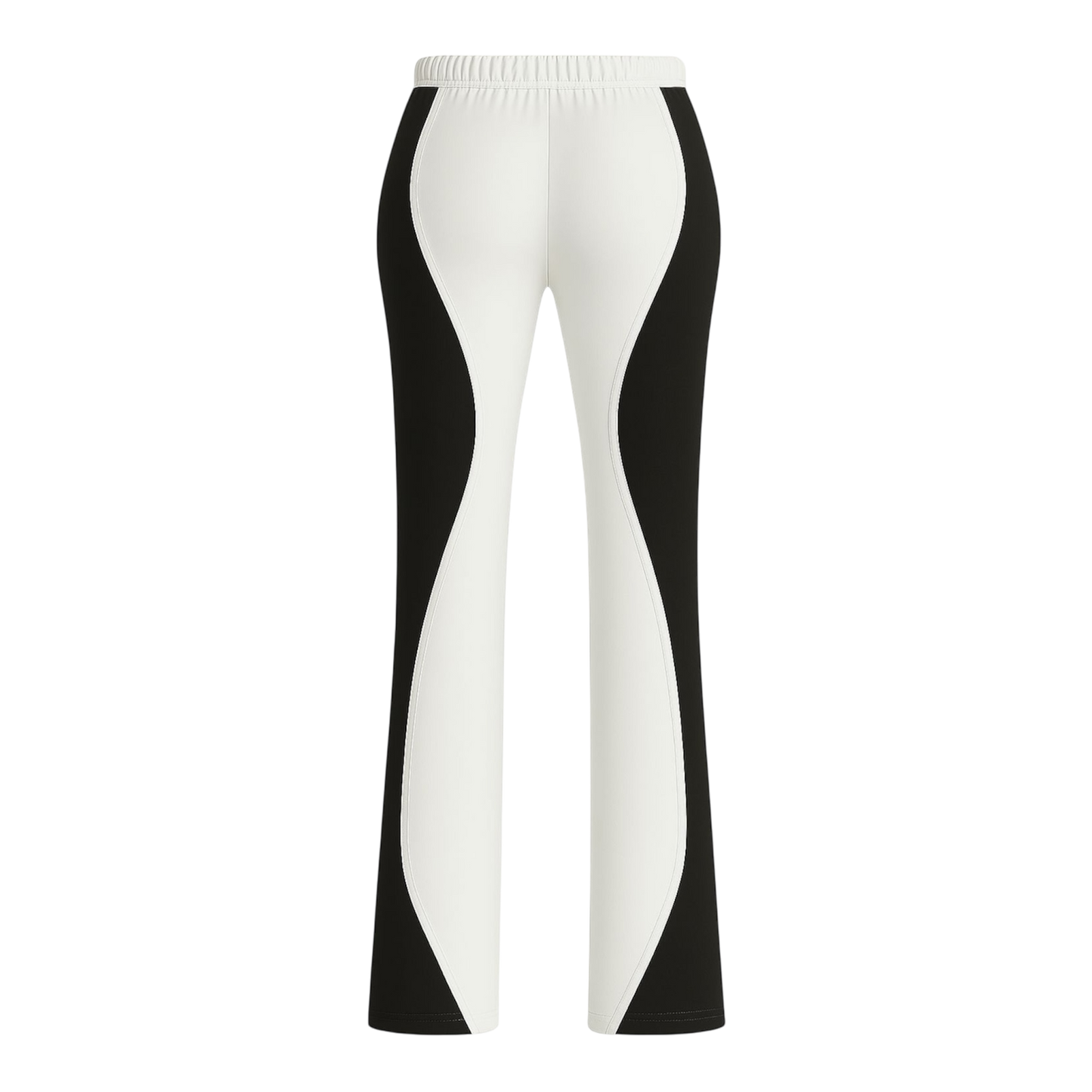 DINASTY FUTURE SWEATPANTS WHITE AND BLACK