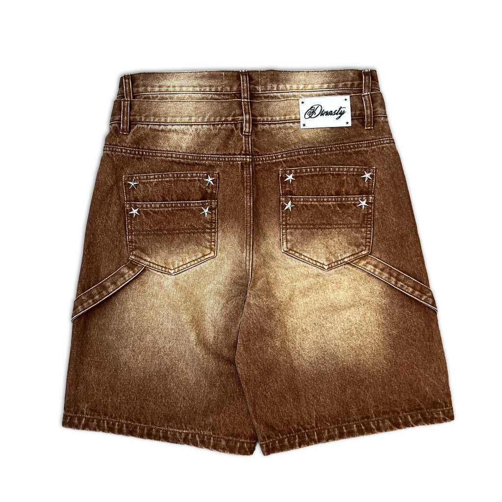 STAR CARPENTER SHORTS BROWN