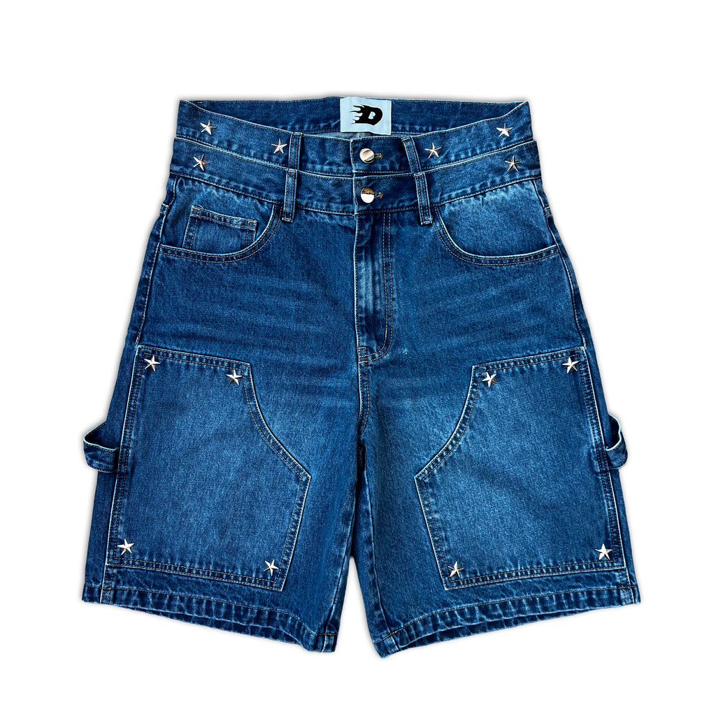 STAR CARPENTER SHORTS BLUE