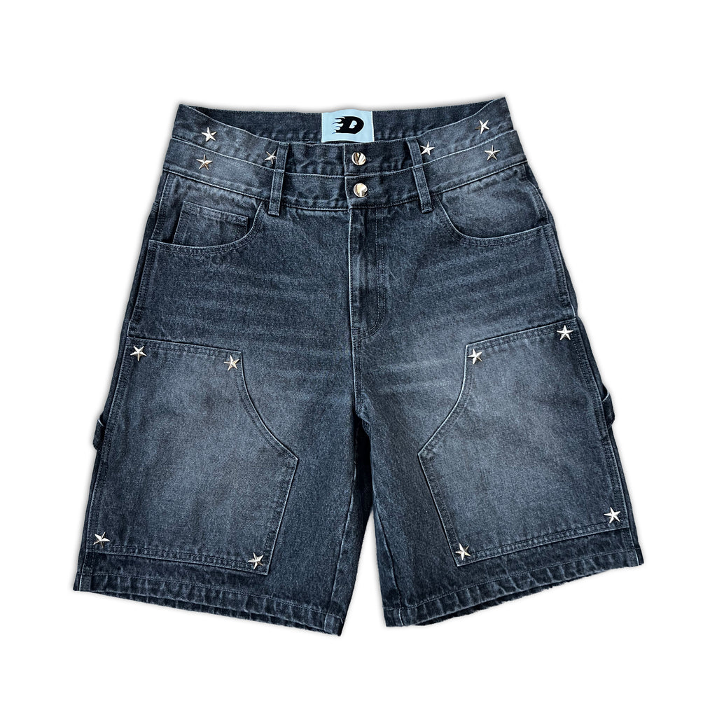 STAR CARPENTER SHORTS GREY