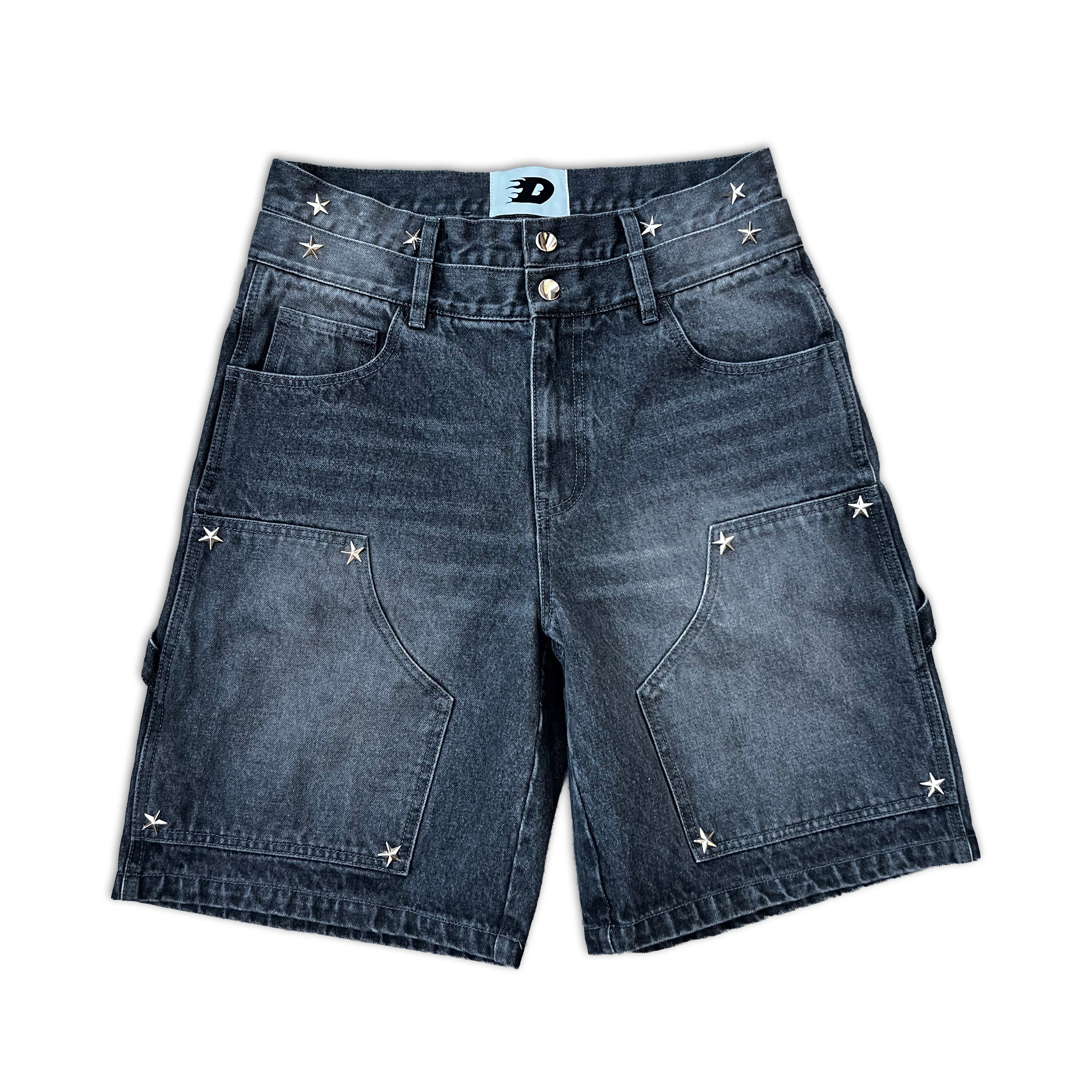 STAR CARPENTER SHORTS GREY