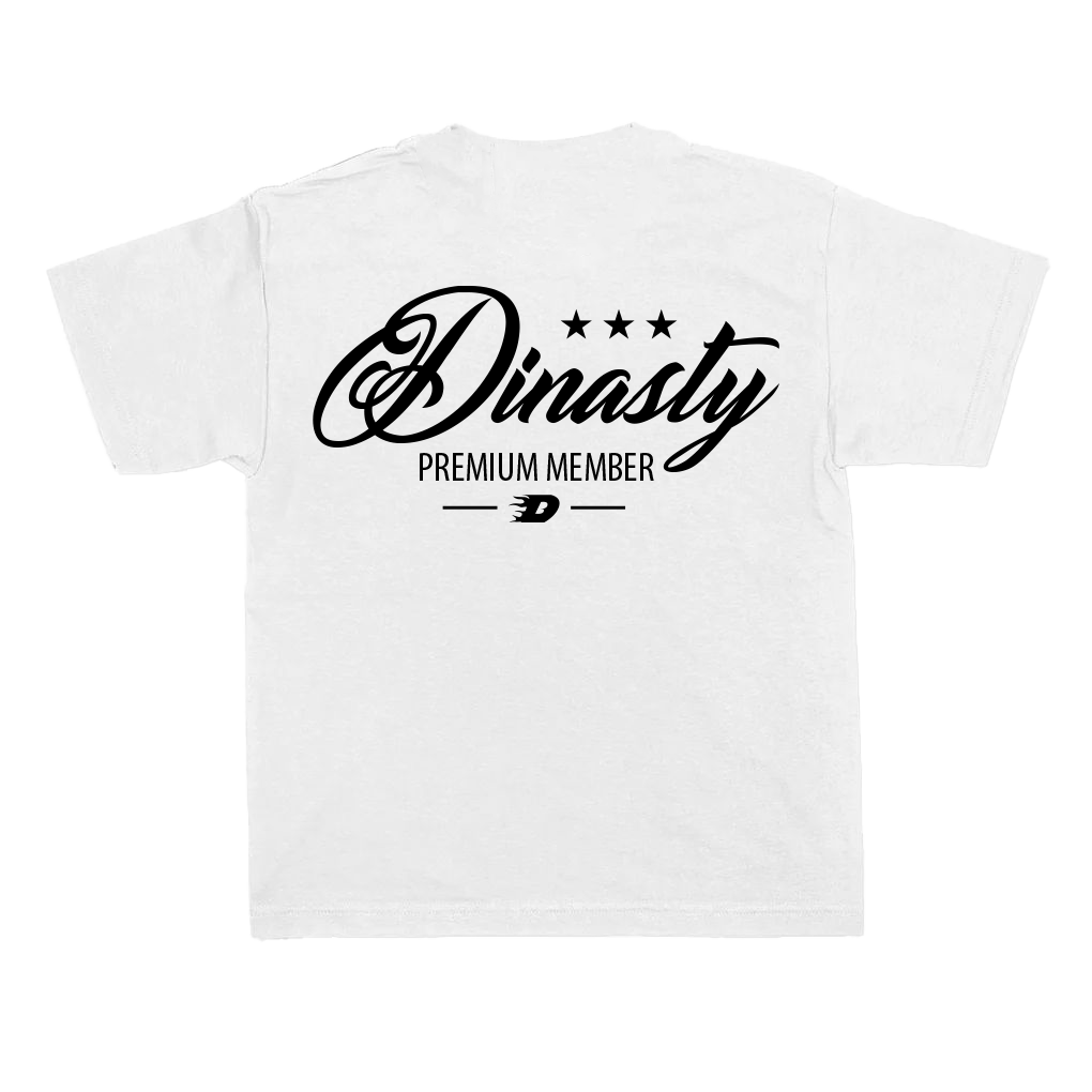 PREMIUM MEMBER TEE WHITE